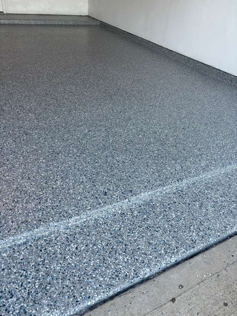 Floor after epoxy — project 2